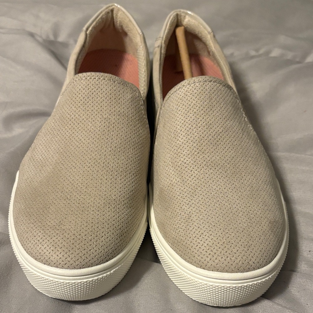 Dr. Scholl's Light Tan Slip-On Shoes